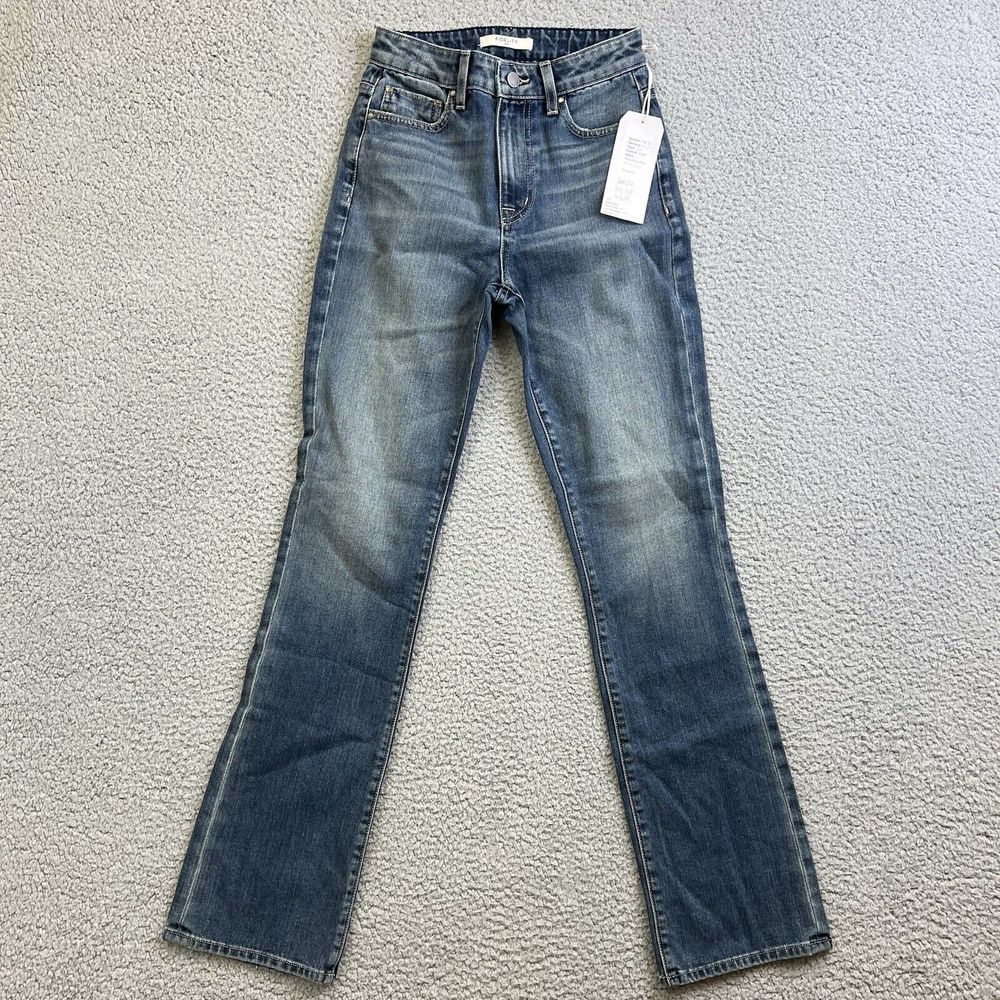 Fidelity Womens Lily Denim Blue Jeans Sz 22 x 31 Style S3081 NEW‎ Boot Cut
